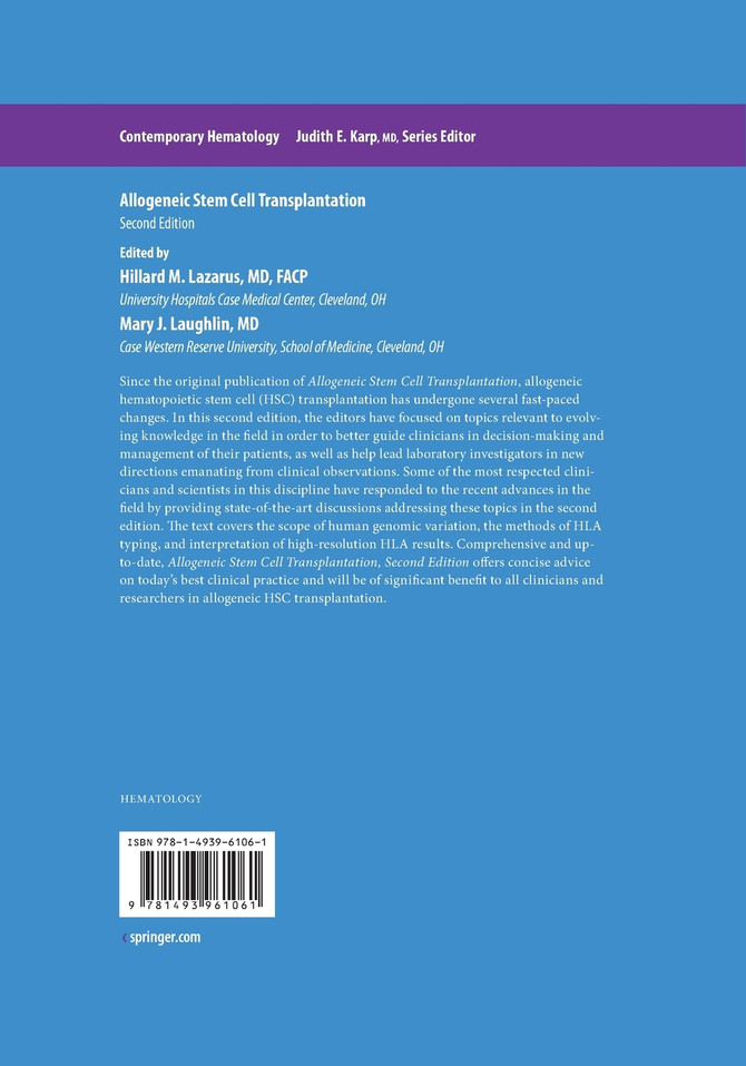 Allogeneic Stem Cell Transplantation