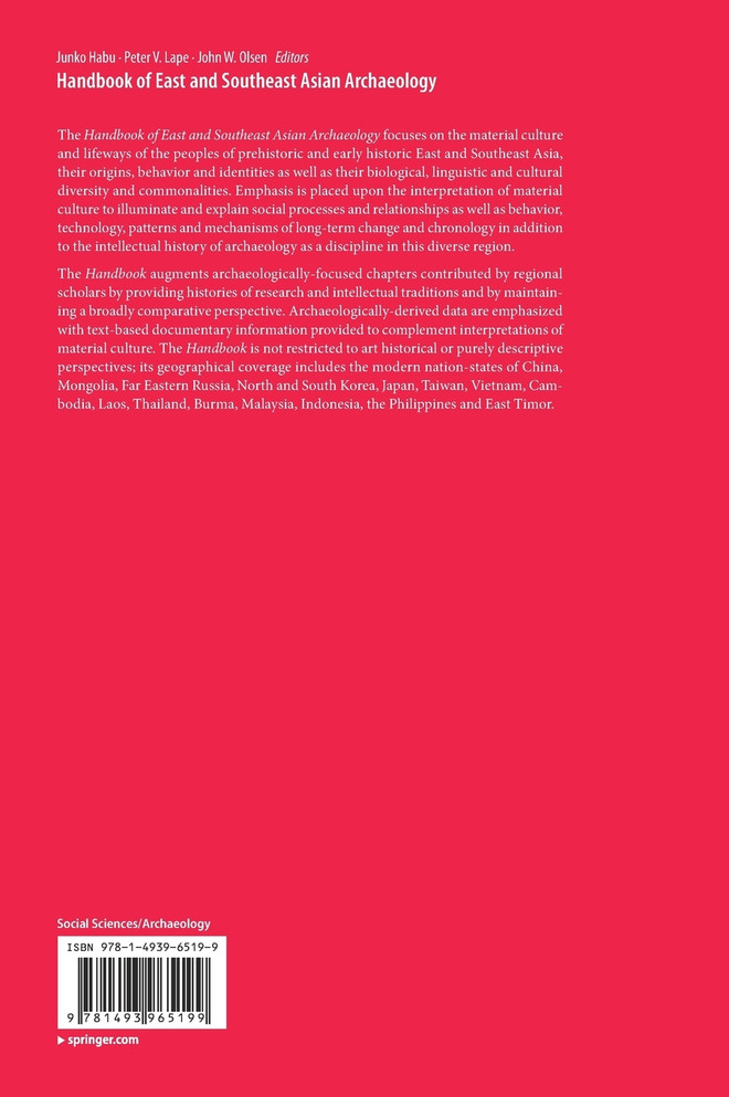 Handbook of East and Southeast Asian Archaeology