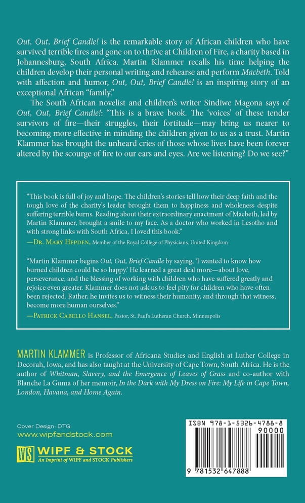 Out, Out, Brief Candle!