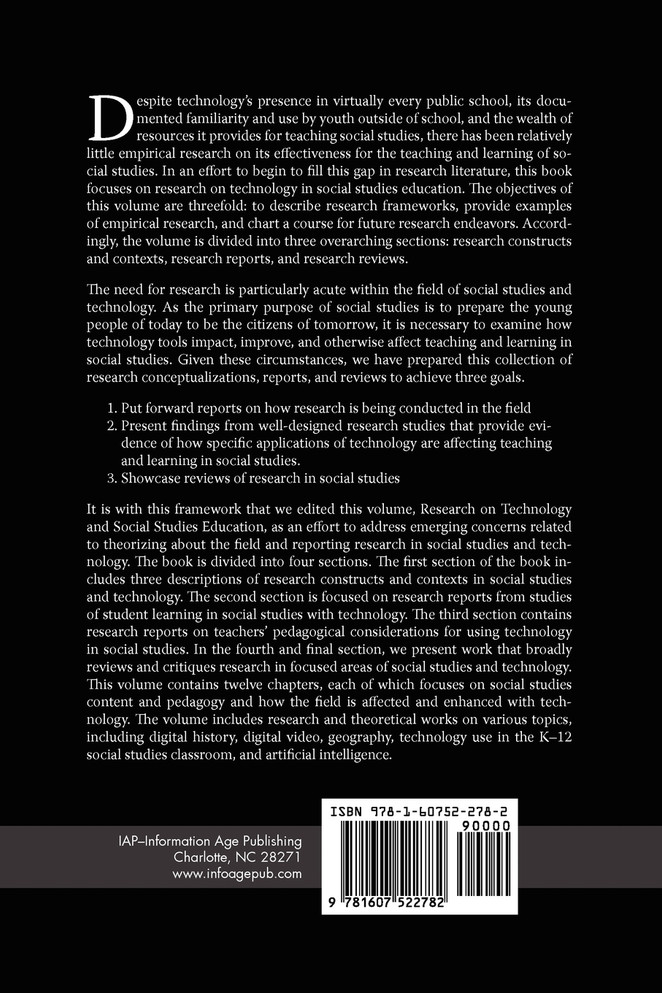 Research on Technology in Social Studies Education (PB)