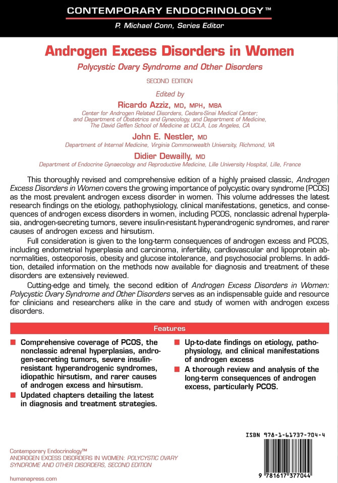 Androgen Excess Disorders in Women