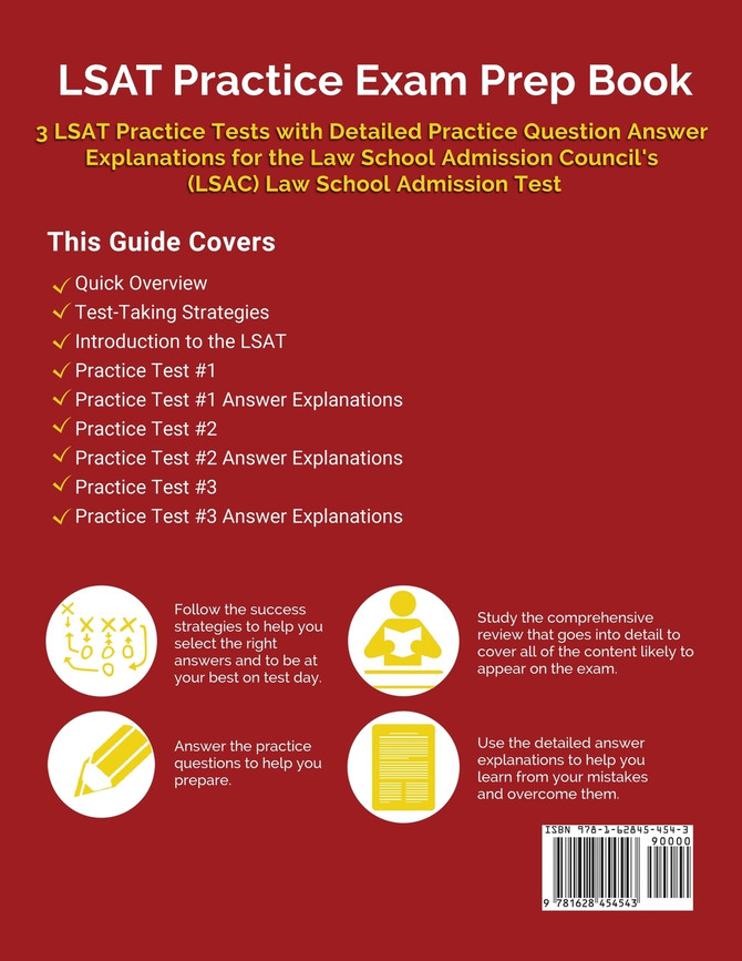 LSAT Practice Exam Prep Book