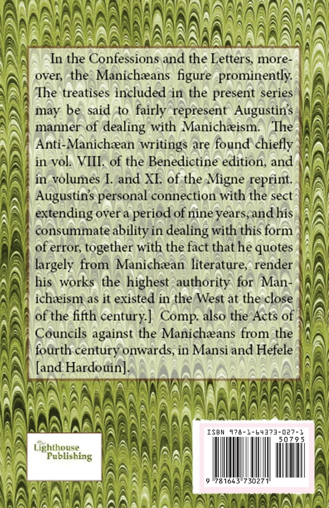 Introductory Essay on the Manichaean Heresy