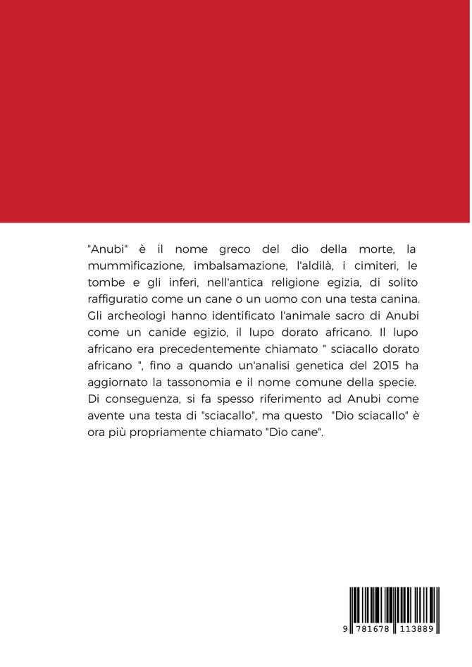 ANUBI - Il Dio Cane