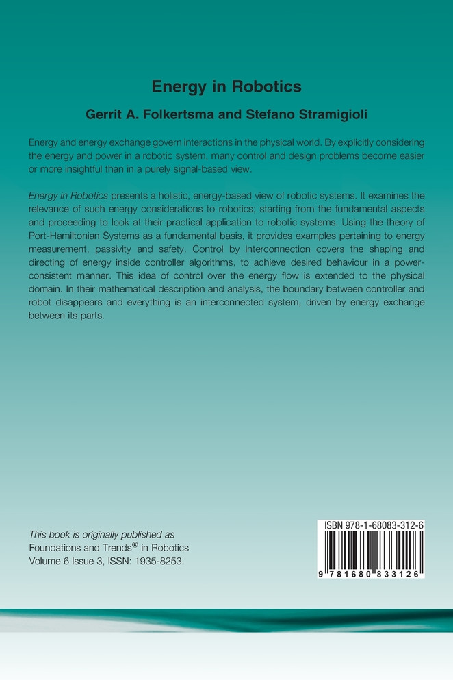 Energy in Robotics