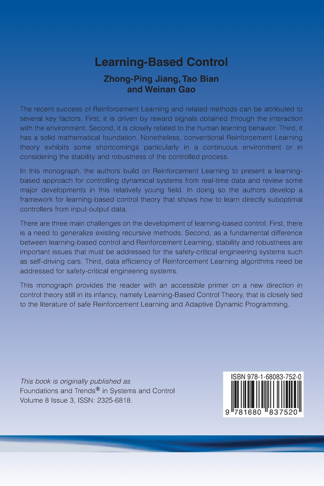 Learning-Based Control