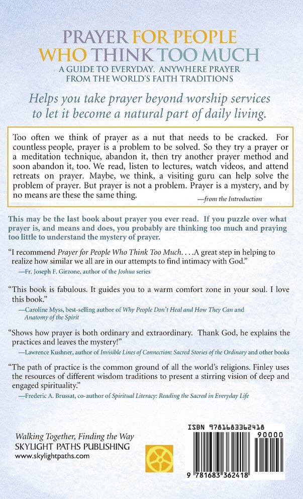 Prayer for People Who Think Too Much