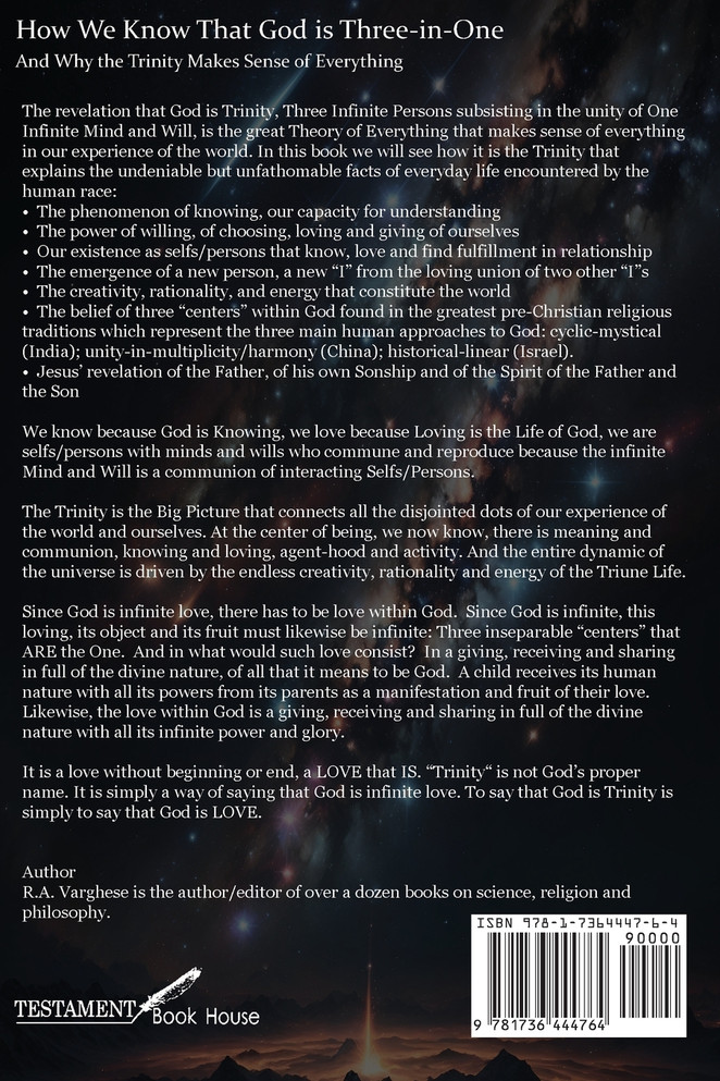 How We Know That God is Three-in-One