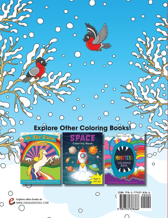 Christmas Coloring Book for Kids Ages 4-8!