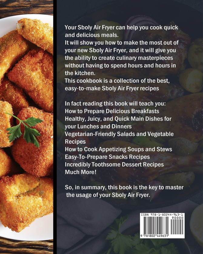 Sboly Air Fryer Cookbook for Beginners