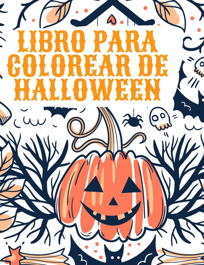 Libro para colorear de Halloween