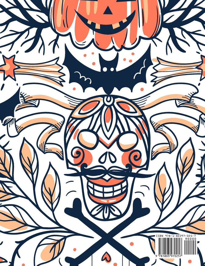 Libro para colorear de Halloween