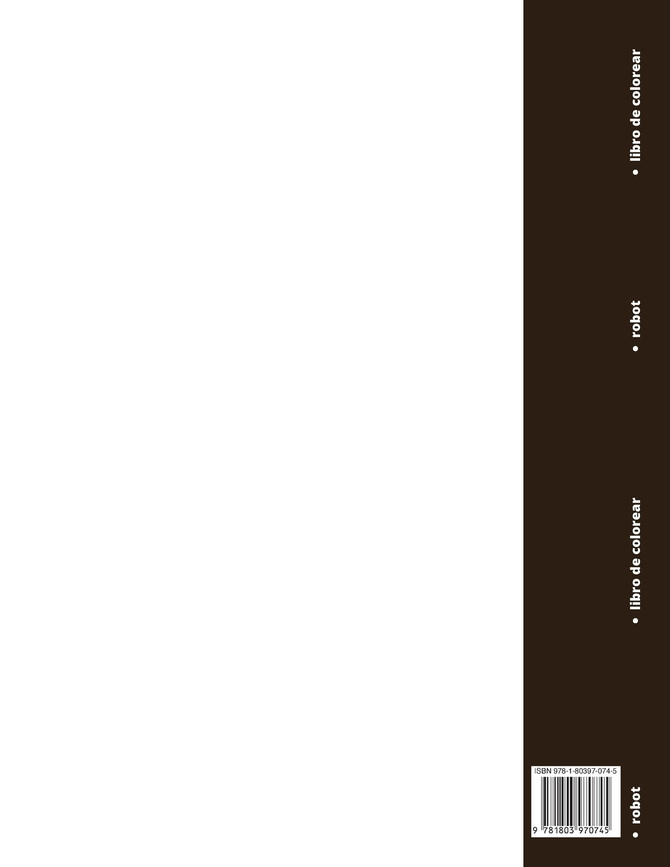 Robot Libro Para Colorear