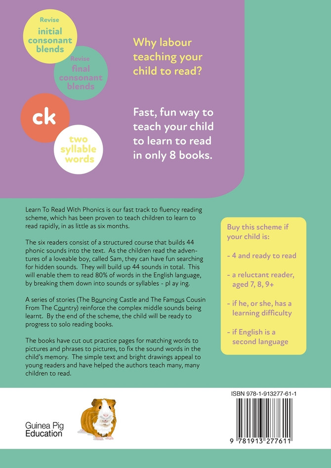 Learn To Read With Phonics Book 1