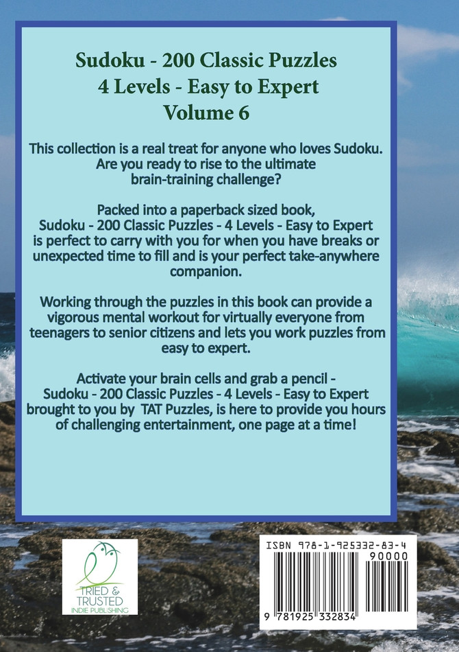 Sudoku - 200 Classic Puzzles - Volume 6