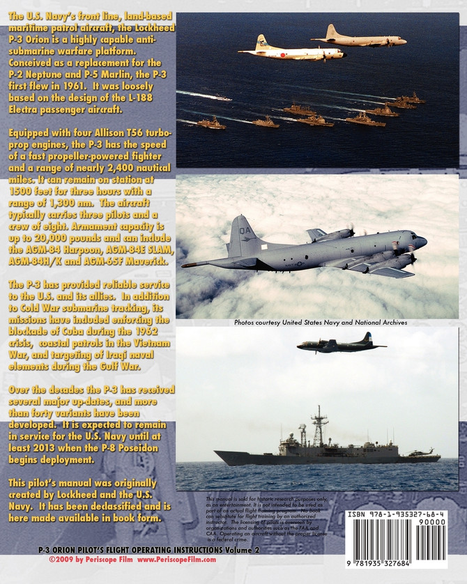 P-3 Orion Pilot's flight Operating Instructions Vol. 2