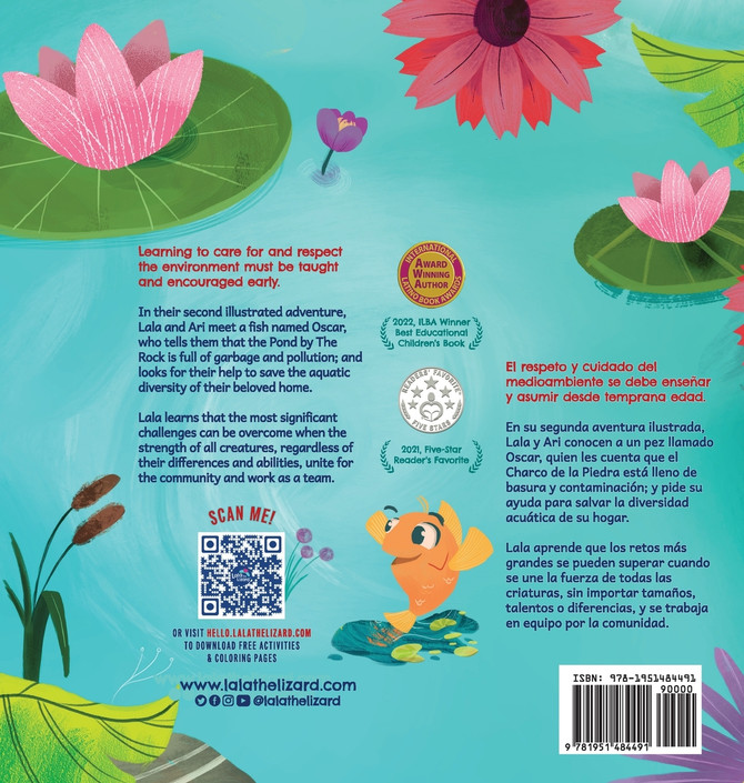 Lala and the Pond by The Rock