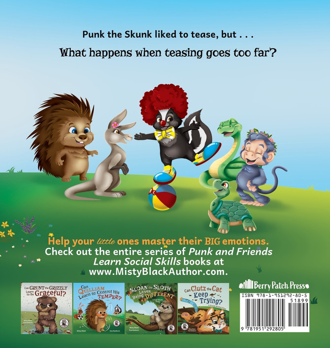 Punk the Skunk Learns to Say Sorry