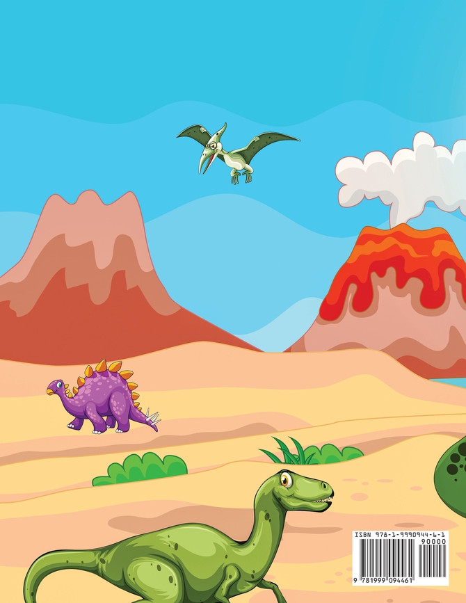 Jumbo Dinosaur Coloring Book