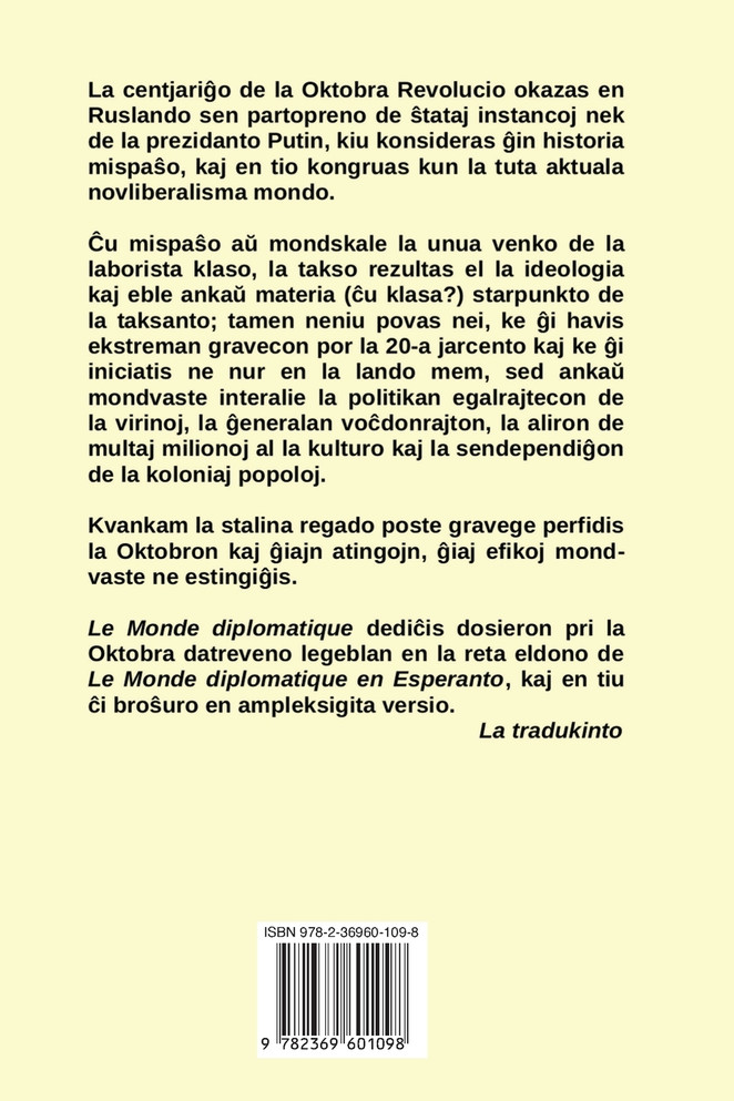 La Oktobra Revolucio centjara