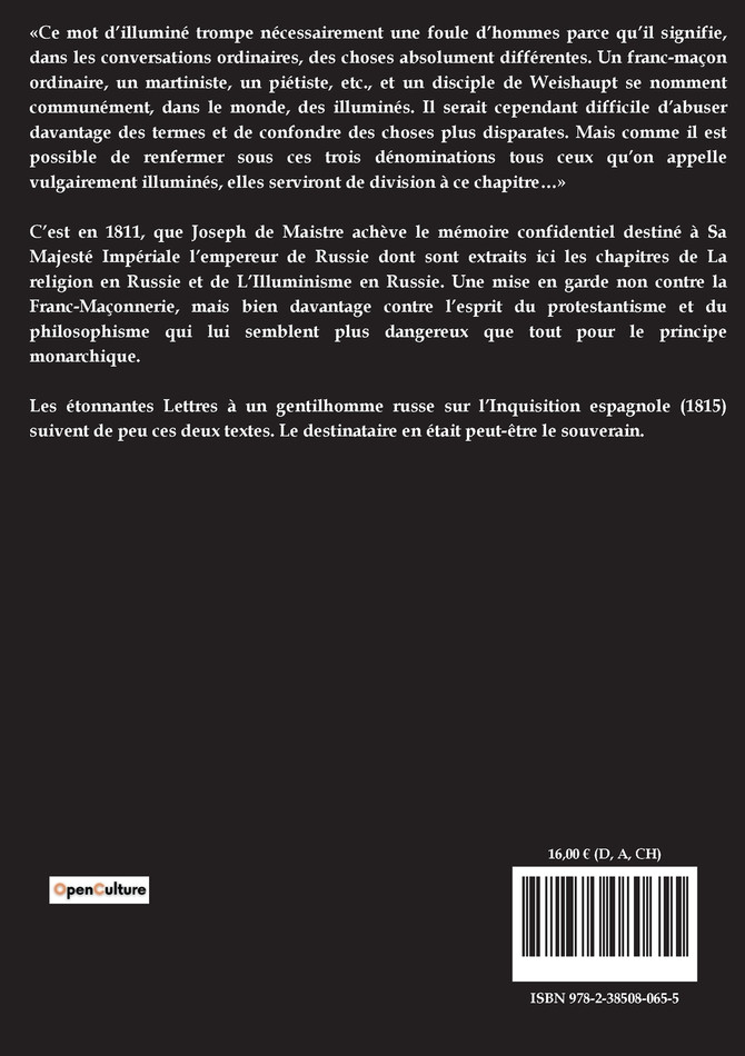 L'illuminisme en Russie