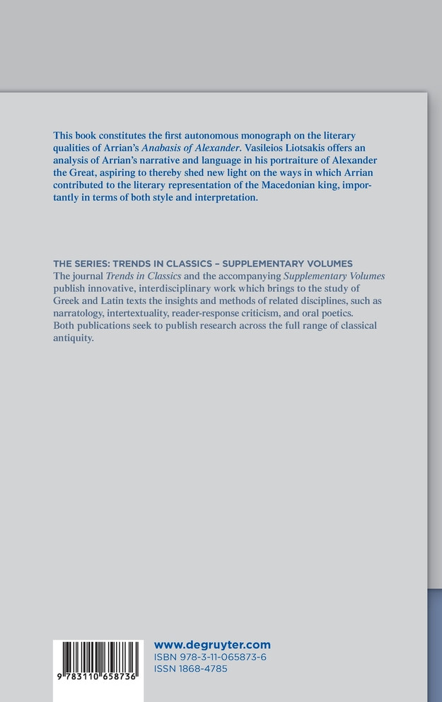 Alexander the Great in Arrian's ›Anabasis‹