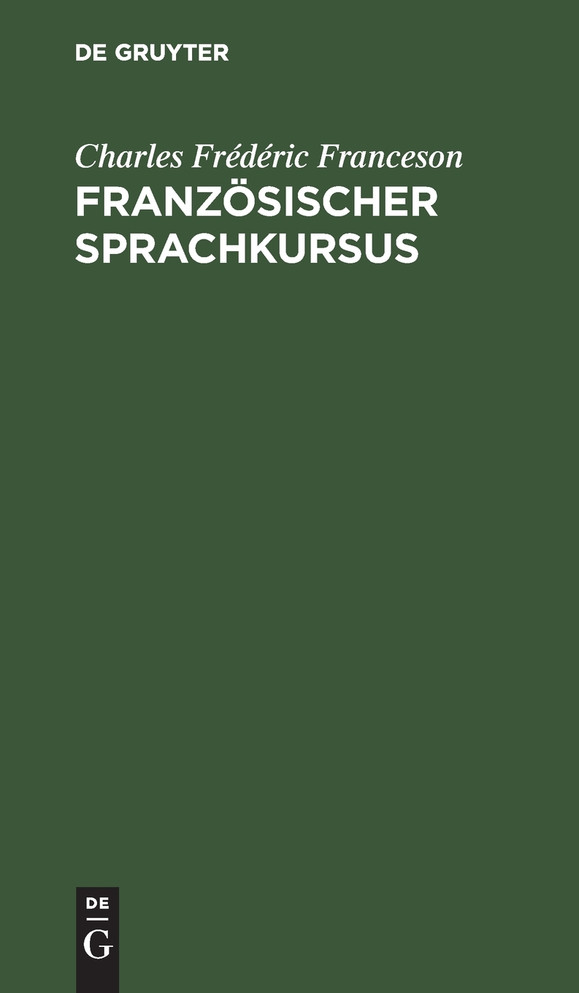Französischer Sprachkursus
