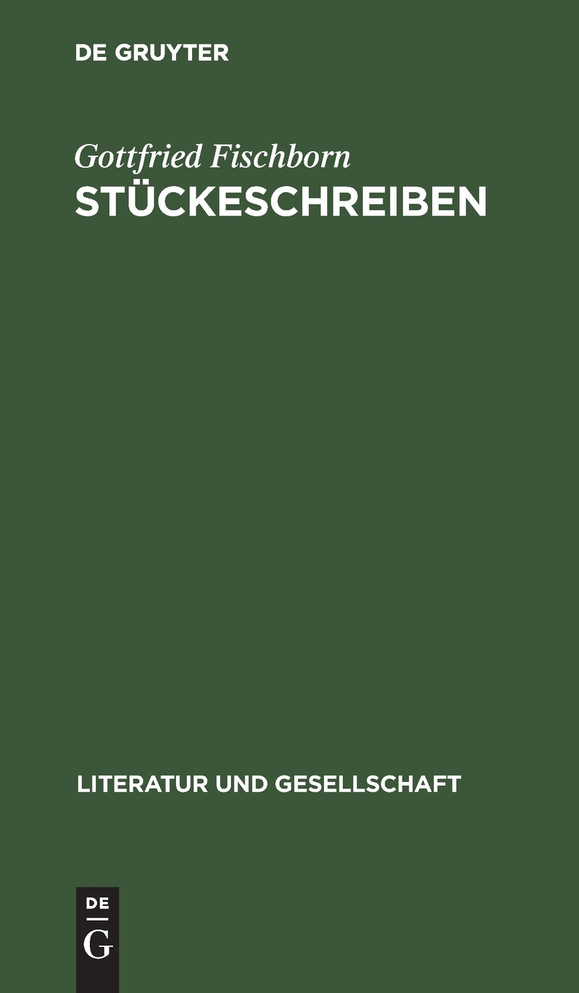 Stückeschreiben