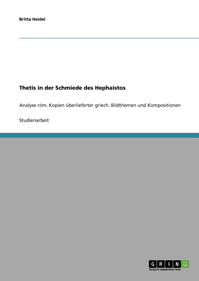 Thetis in der Schmiede des Hephaistos