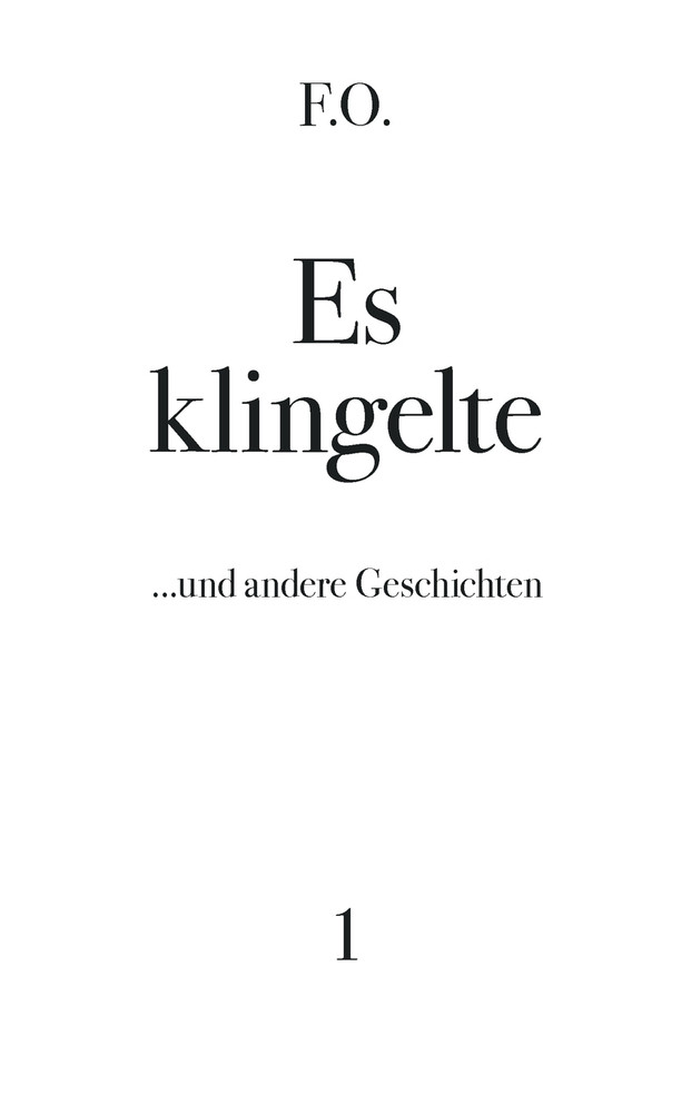 Es klingelte