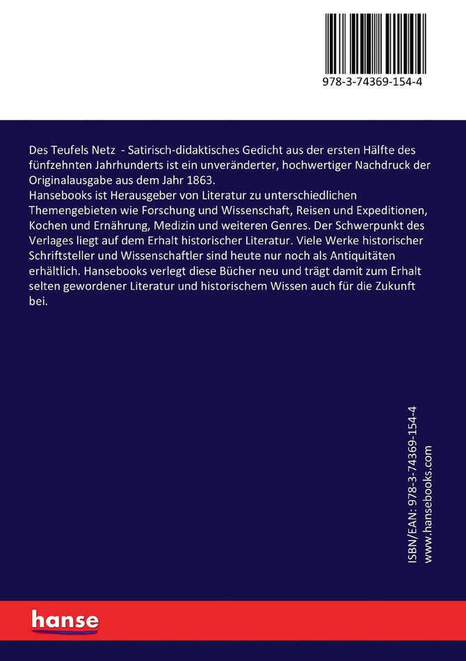 Des Teufels Netz
