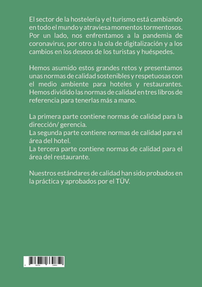 Calidad sostenible para hoteles y restaurantes