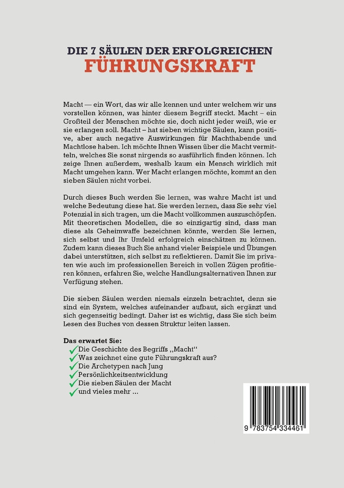 Die 7 Säulen der erfolgreichen Führungskraft