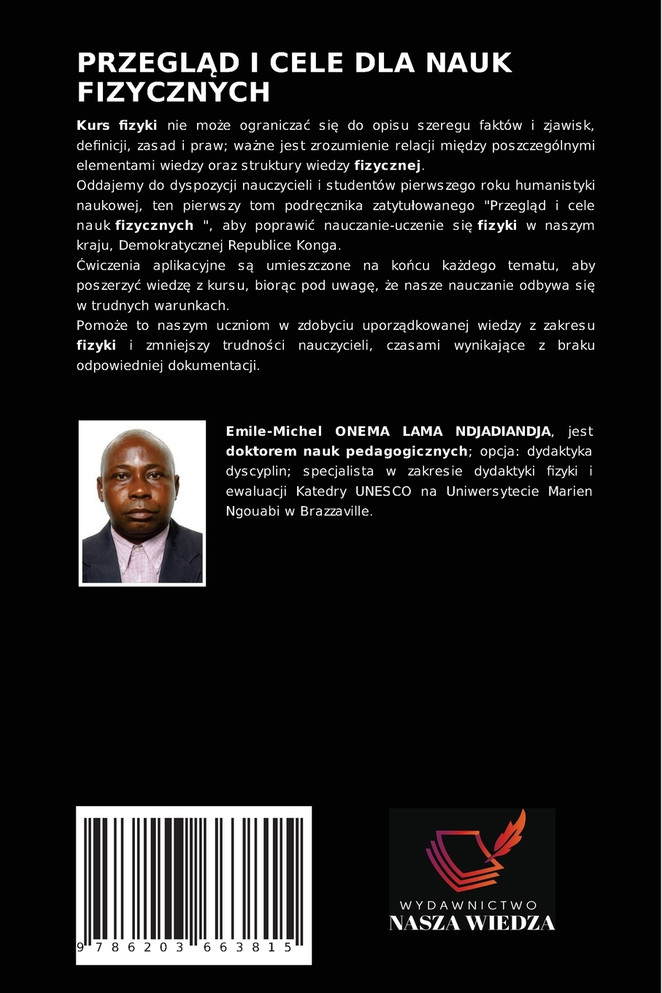 PRZEGLĄD I CELE DLA NAUK FIZYCZNYCH