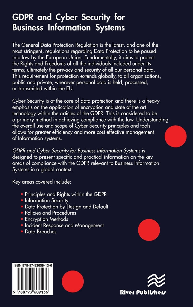 GDPR and Cyber Security for Business Information Systems