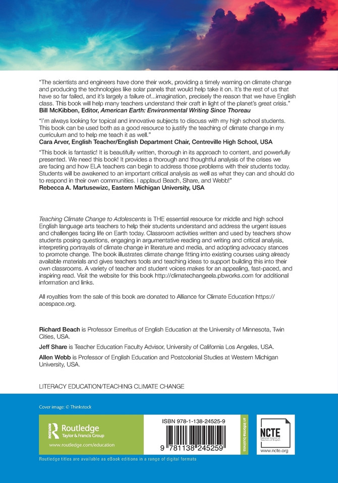 Teaching Climate Change to Adolescents