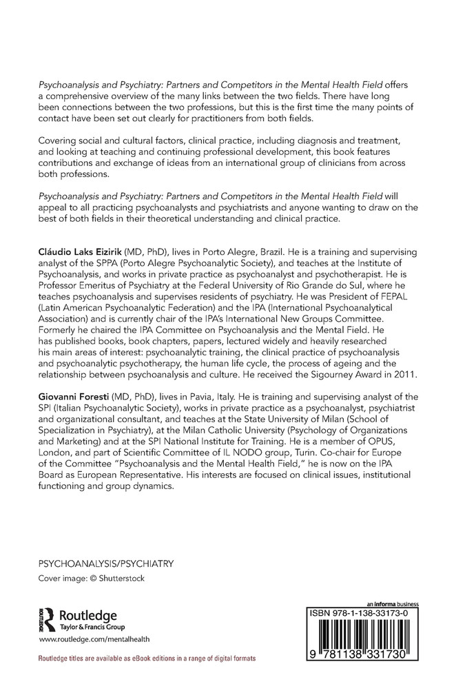 Psychoanalysis and Psychiatry