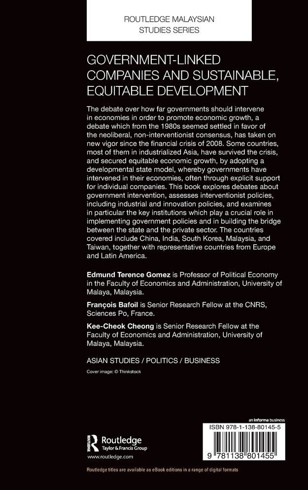 Government-Linked Companies and Sustainable, Equitable Development