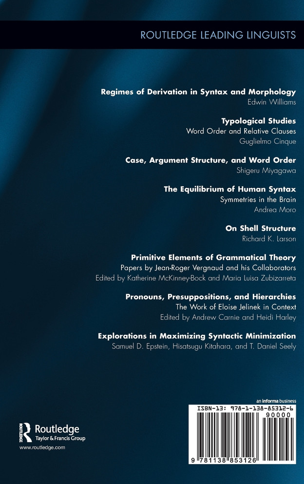 Explorations in Maximizing Syntactic Minimization
