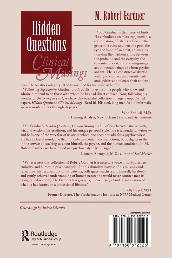 Hidden Questions, Clinical Musings