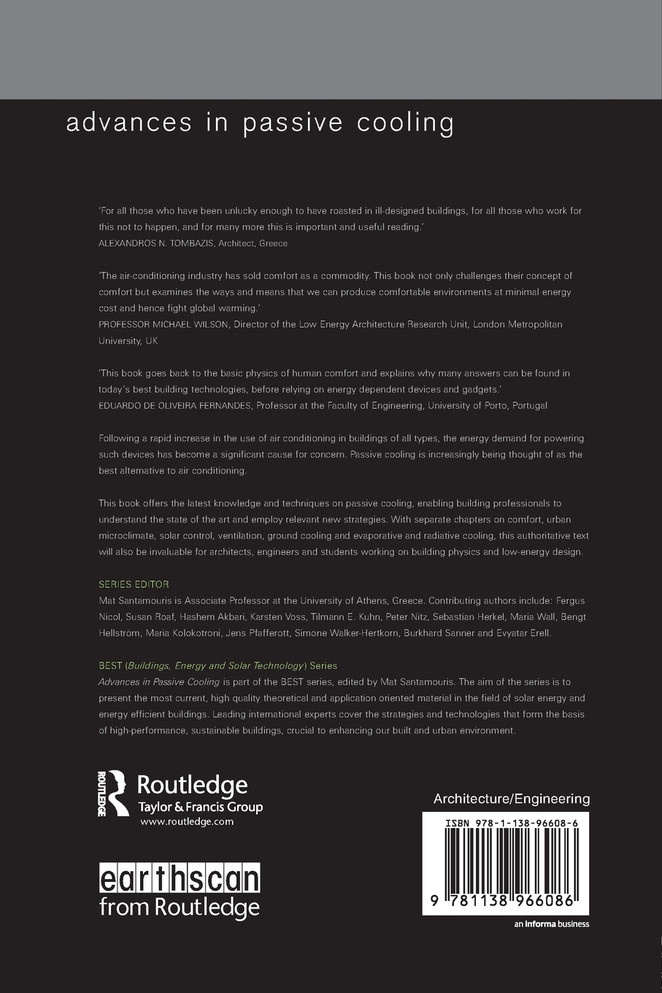 Advances in Passive Cooling