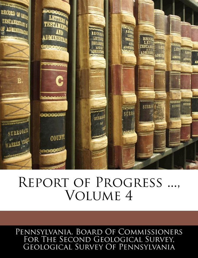 Report of Progress ..., Volume 4