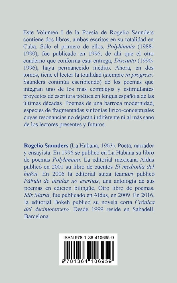 Poesía Volumen I