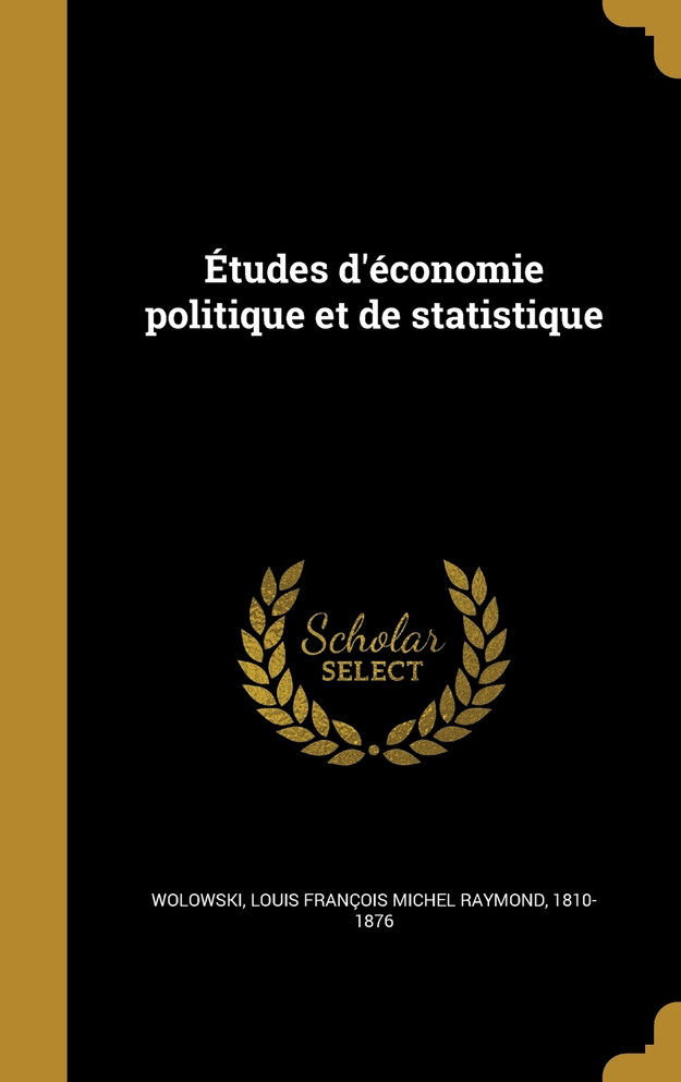Études d'économie politique et de statistique