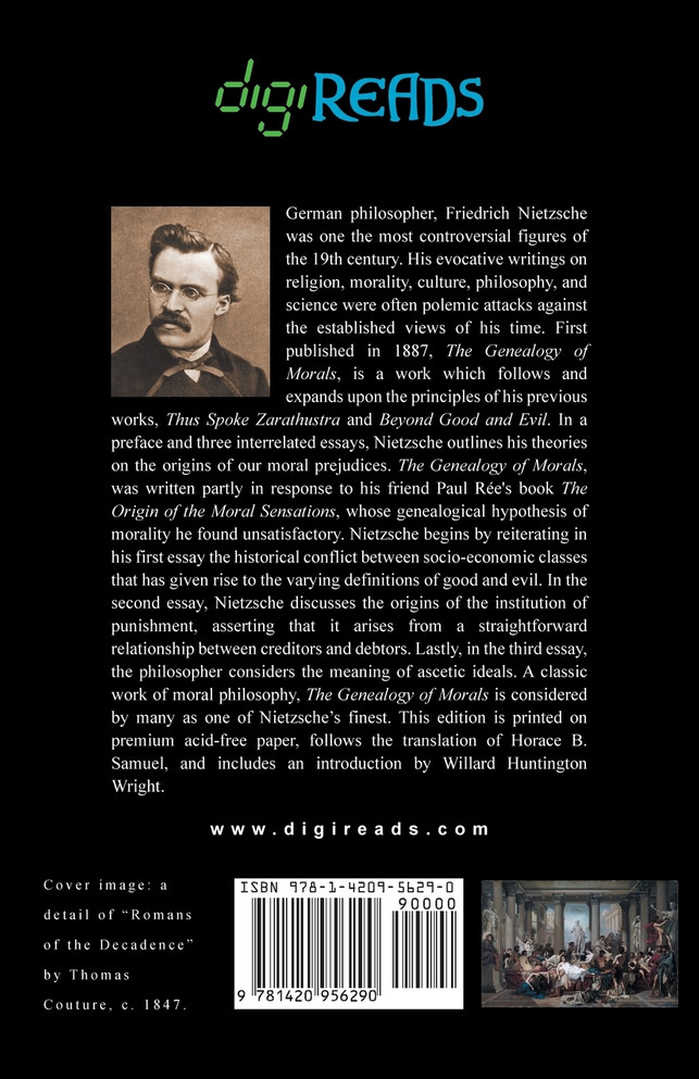 The Genealogy of Morals (Translated by Horace B. Samuel with an Introduction by Willard Huntington Wright)