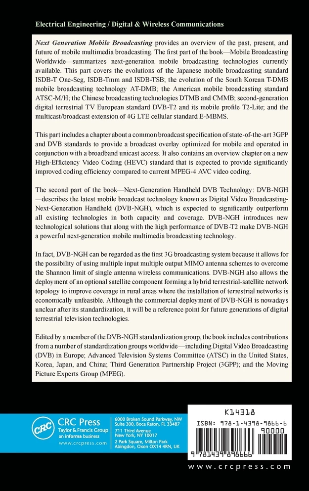 Next Generation Mobile Broadcasting