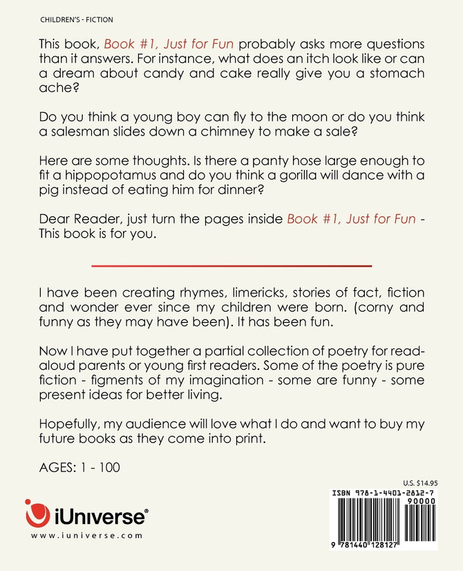 Book #1, Just for Fun