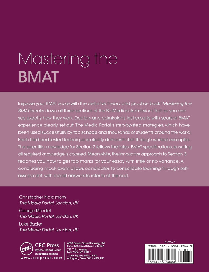 Mastering the BMAT