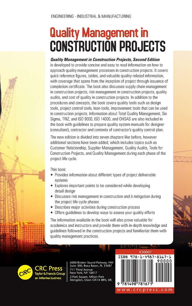 Quality Management in Construction Projects