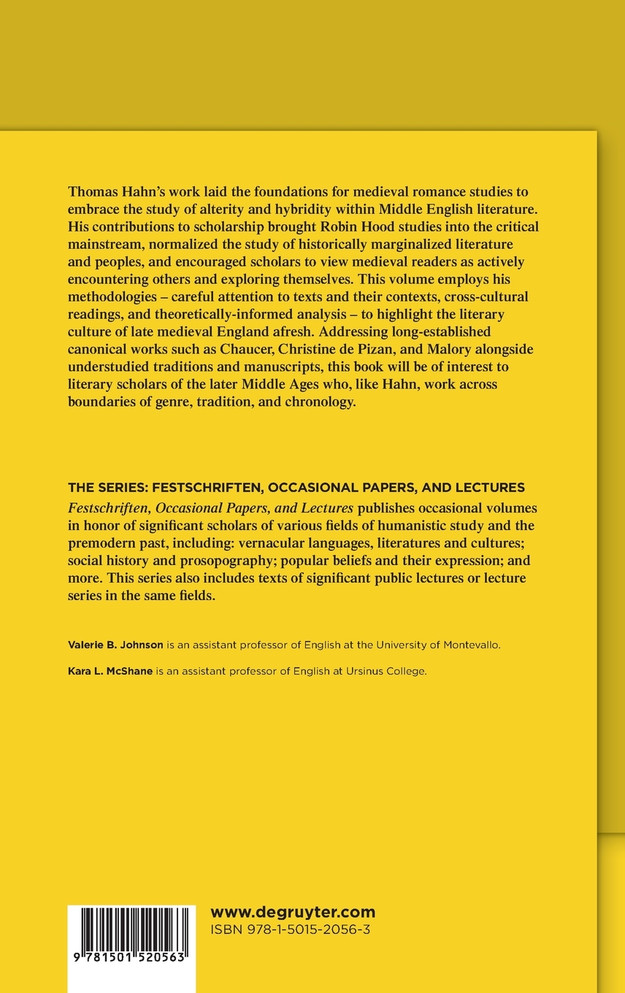 Negotiating Boundaries in Medieval Literature and Culture